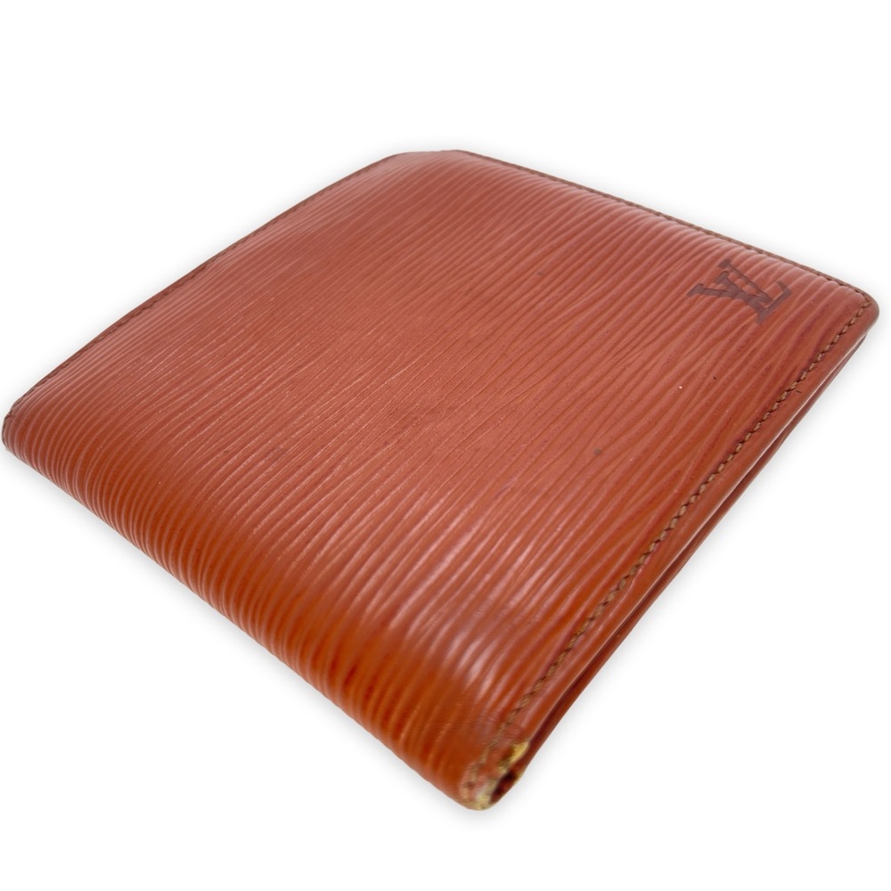 LOUIS VUITTON LV Burnt Sienna Epi Bifold Wallet - Picture 14 of 14